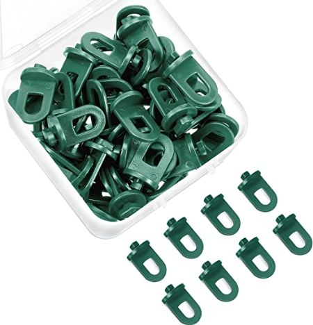 Greenhouse Twist Clips Plastic