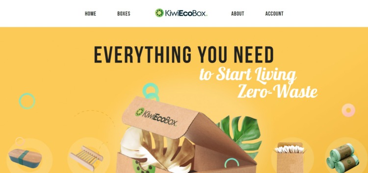 Kiwi Eco Box Homepage