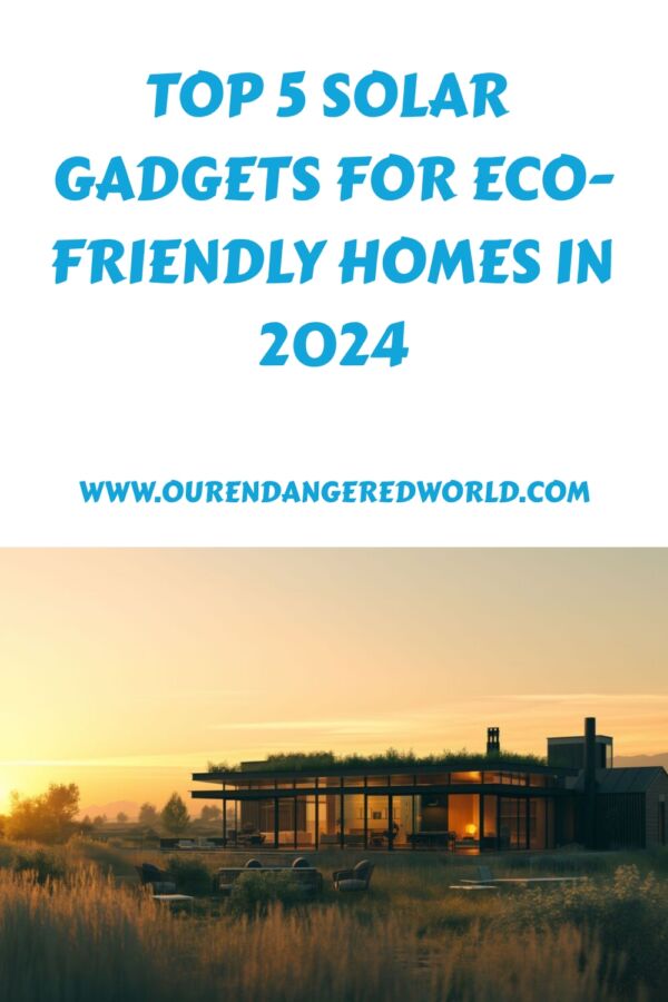 Top 5 Solar Gadgets for Eco Friendly Homes in 2024 generated pin 36815